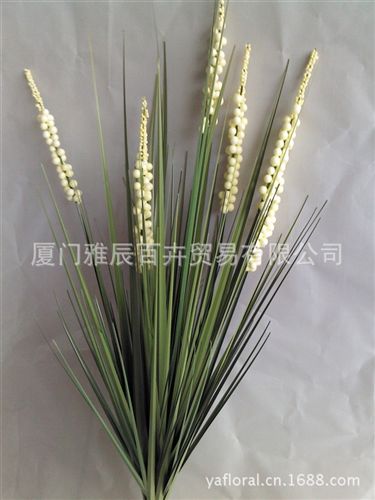 仿真草系列 精品推薦 手工制作裝飾用仿真草束 仿真假草 PVC洋蔥草批發原始圖片3