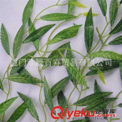 仿真藤條壁掛系列 高度仿真植物柳葉條 背景裝飾室內(nèi)裝飾 廠家批發(fā)藤條批發(fā)銷售