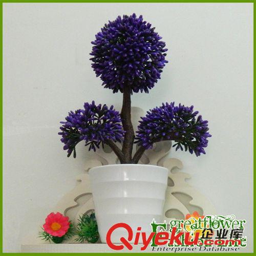 居家裝飾花 【現(xiàn)貨】家居裝飾 淘寶2014新款仿真植物盆栽 仿真花 廠家直銷