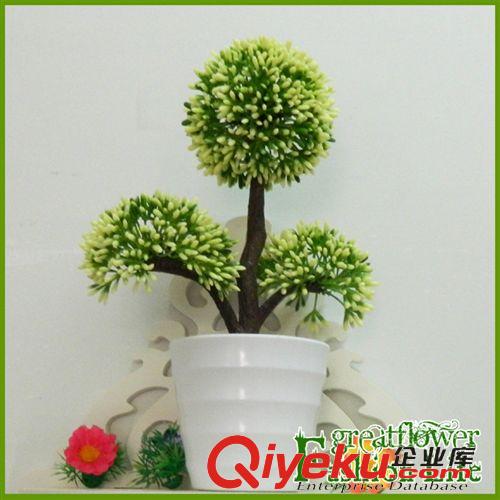 居家裝飾花 【現(xiàn)貨】家居裝飾 淘寶2014新款仿真植物盆栽 仿真花 廠家直銷