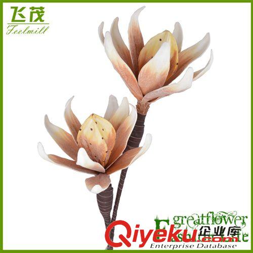 四季熱銷(xiāo)花 熱銷(xiāo)款gd歐式花 EVA仿真花 2頭泡沫花批發(fā) 歡迎來(lái)樣定做