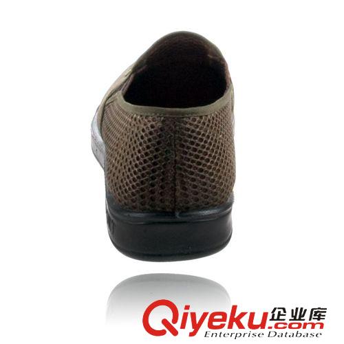 夏季鞋子 老北京涼鞋 男款夏季透氣雙網(wǎng)布鞋 低幫套腳男鞋 平板鞋 休閑鞋原始圖片3