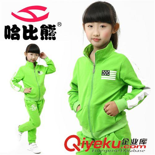 新品上新區 哈比熊2015年春季新款男童女童牛皮時尚休閑運動鞋透氣耐磨A899