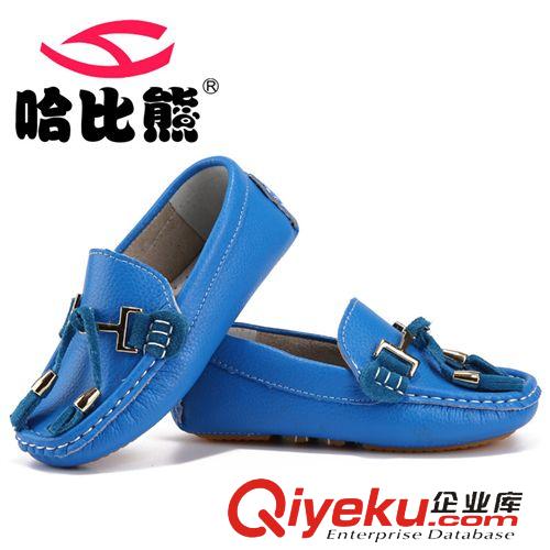適用季節(jié) 哈比熊童鞋2015年春季新款童鞋男童皮鞋兒童休閑皮鞋韓版豆豆鞋潮原始圖片2