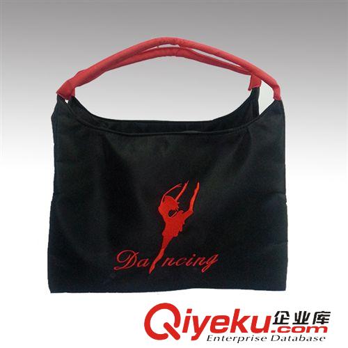 2014秋冬上新專區(qū) 丹羚女式跳舞包單肩成人舞蹈斜挎包 刺繡舞人防水布舞蹈包 爆款原始圖片3
