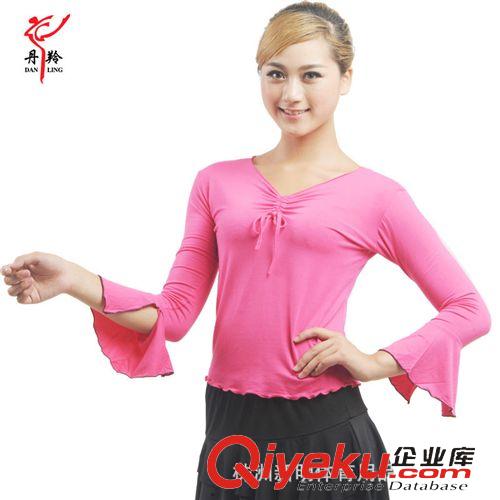 2014秋冬上新專區(qū) 廣場舞跳舞衣服秋裝女式舞蹈上衣長袖成人拉丁舞服裝健身練功服原始圖片2