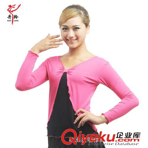 2014秋冬上新專區 丹羚廣場舞蹈服裝新款套裝 成人女式拉丁舞蹈服長袖套裝練習服原始圖片3