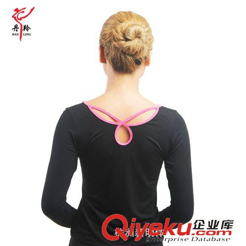 2014秋冬上新專區 2014丹羚秋冬新款成人女式圓領練功舞蹈服 健身廣場舞服長袖上衣原始圖片3