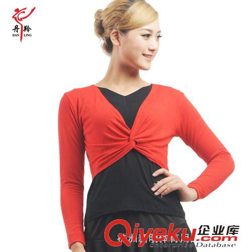 2014秋冬上新專區(qū) 2014秋冬新款珍珠麻花結(jié)長袖練功舞蹈毛杉 成人舞蹈長袖披肩上衣