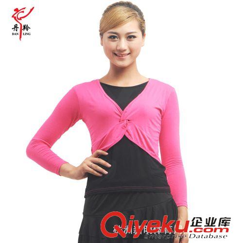 2014秋冬上新專區 2014丹羚秋冬成人新款廣場舞蹈服長袖上衣 女式舞蹈練功服裝