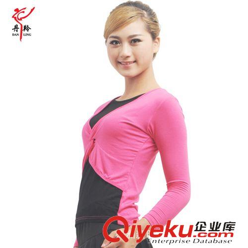 2014秋冬上新專區(qū) 丹羚2014秋冬成人廣場舞服新款上衣 女式舞蹈練功服長袖 一件代發(fā)原始圖片2