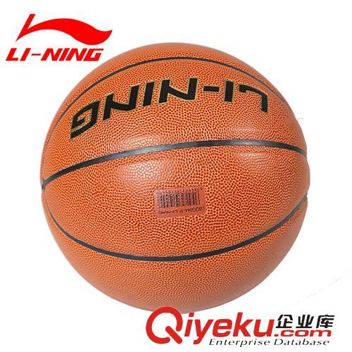 籃球系列 zp李寧 CBA比賽訓(xùn)練籃球 PU皮耐磨 防滑 室內(nèi)外水泥地用球原始圖片3