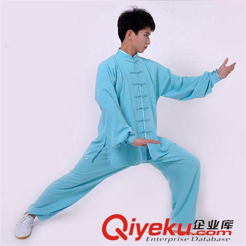 太極服 散打服  棉太極服批發 水晶棉太極練功服 太極拳表演服 gd太極服男女原始圖片3