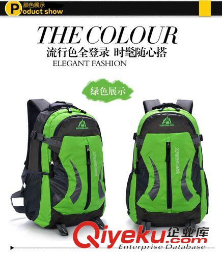 登山、徒步包 女男式尼龍戶外包登山包雙肩包 大容量運動包背包 加厚防水旅行包原始圖片3