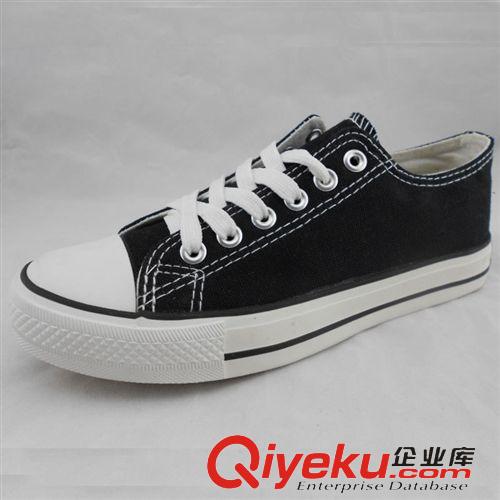 帆布鞋 春夏季男式低幫經(jīng)典帆布鞋 白色深藍色平底硫化鞋板鞋休閑鞋 男鞋