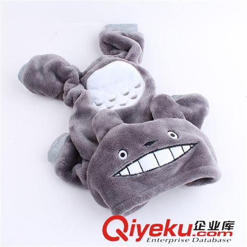 寵物衣服-皮皮淘 淘寶熱銷四腿珊瑚絨龍貓變身裝狗狗衣服秋冬裝 泰迪寵物衣服原始圖片3