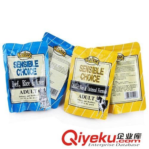 寵物食品 供應(yīng)英國(guó)卡樂(lè){dj0}犬用牛肉味鮮封包 狗用寵物妙鮮包 100g