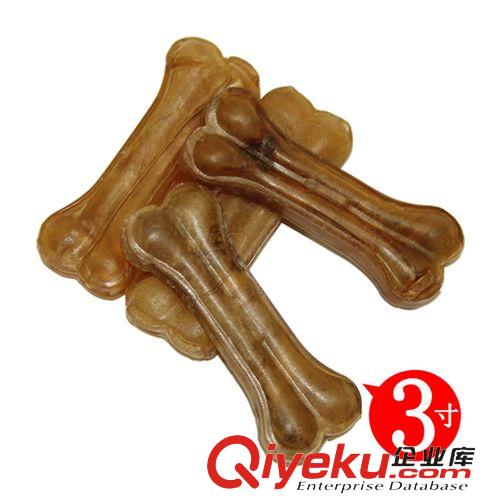 寵物食品 現(xiàn)貨混批皮皮淘寵物皮壓骨 3寸4支裝狗狗骨頭 價格穩(wěn)定庫存足