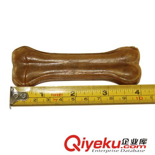 寵物食品 廠家直銷批發(fā)皮皮淘4寸本色皮壓骨 骨頭咬膠 4支裝 價(jià)格穩(wěn)定原始圖片2
