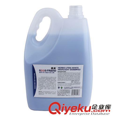 寵物沐浴液 批發(fā)哈利貝貝 凝萃草本超白順洗毛精 4L 寵物香波 大容量寵物店用原始圖片2