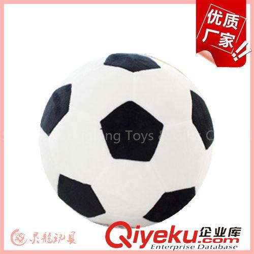 毛絨球系列 足球毛絨玩具 綠白色毛絨足球 體育用品毛絨球 紀(jì)念毛絨足球定制原始圖片3