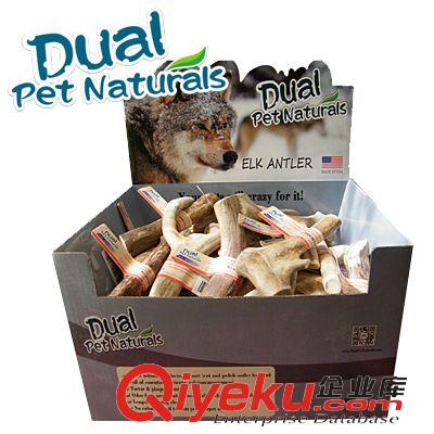 美國杜派真骨肉零食系列 原裝進口美國杜派Dualpetnaturals磨牙{jp}狗零食密歇根tr鹿角S