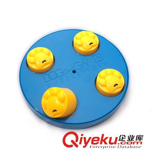 玩具系列 美國KYJEN酷極寵物益智玩具 Treat Wheel Game 美食轉(zhuǎn)盤 漏食玩具