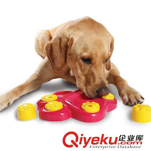 玩具系列 美國KYJEN酷極寵物益智玩具 巨爪藏珍 Paw Hide Game 漏食玩具原始圖片2