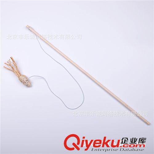 貓玩具 貓玩具 EQUALPETStr木桿劍麻老鼠逗貓棒