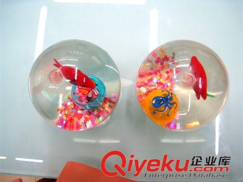 廠家直銷閃光彈力水晶球玩具球 閃光卡通圖案彈力水晶球 水球批發(fā)