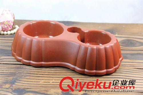 特別推薦區(qū) 促銷兩用升級水碗 小號 gd帶防滑雙口碗狗狗水碗南瓜碗寵物水碗原始圖片2