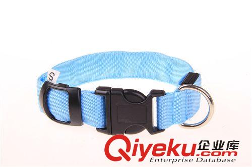 特別推薦區 雙面曝光素色發光項圈 LED 大中小型犬帶 光纖狗帶 寵物用品原始圖片3