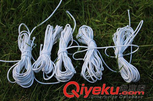 網球 網球訓練用皮筋繩 白色加粗 單人網球訓練器