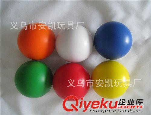 PU發(fā)泡光面球（印刷LOGO） [廠家直銷]高品質(zhì) 發(fā)泡減壓pu stress ball 可印logo 促銷禮品球