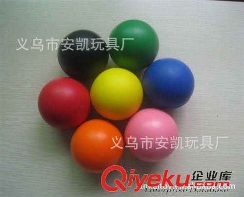 PU發(fā)泡光面球（印刷LOGO） [廠家直銷(xiāo)]PU壓力球pu stress ball 可印logo 促銷(xiāo)禮品球