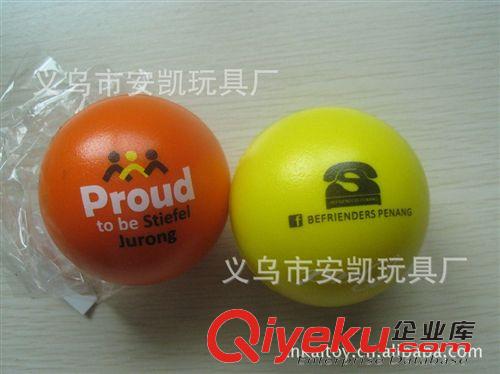 PU發(fā)泡光面球（印刷LOGO） [廠家直銷(xiāo)]減壓球stress ball 可印logo 促銷(xiāo)禮品PU球質(zhì)量可靠