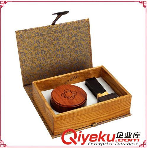 gd禮品 供應(yīng)玲瓏套裝BLL203 紫光檀印章 把玩紅木禮品 非洲酸枝印泥盒