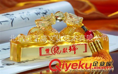 【印章玉璽】 金龍聚福，龍年經典新品，實用和觀賞兼有的一款gd禮品