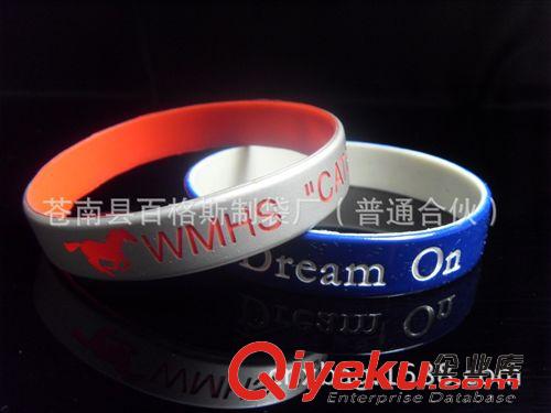 硅胶手环 工厂定制  Silicone Wristband      Printed Silicone Wristband