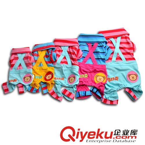 當前熱銷產品 寵物圈托托小熊背帶褲 寵物狗狗衣服裝飾2015春夏新款寵物狗褲子原始圖片2