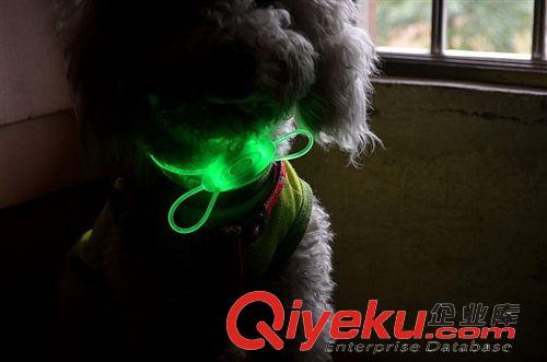 LED發光寵物用品 LED發光寵物項圈 OEM廠家定做 夜光項圈 閃光寵物帶 活動促銷用品原始圖片2