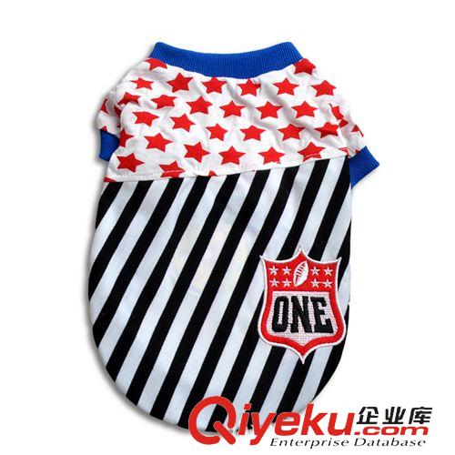 寵物服飾、包包、狗窩 寵物圈星球隊長 寵物狗狗衣服裝飾春夏新款寵物泰迪時尚寵物衣服原始圖片3