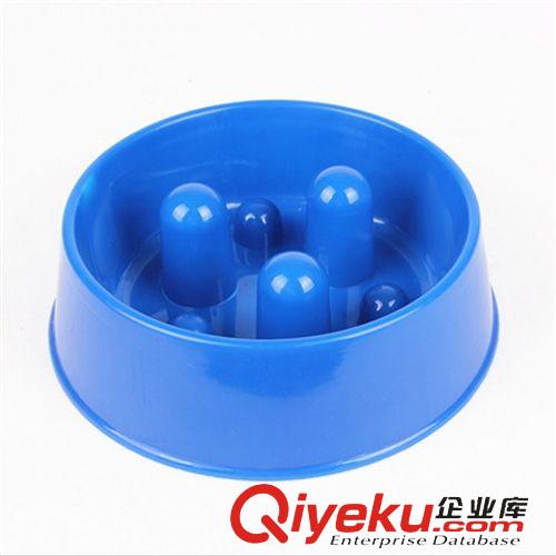 寵物日用品 現(xiàn)貨批發(fā)gd環(huán)保PP高級防滑防噎碗 純色狗碗 狗盆 寵物碗原始圖片2