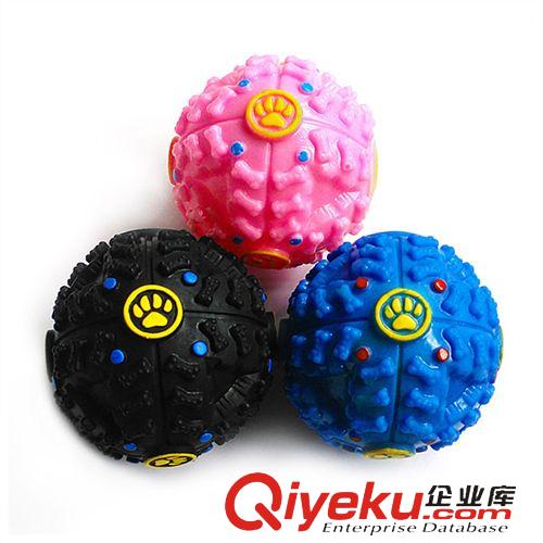 寵物玩具 廠家供應(yīng) 寵物發(fā)聲玩具 狗狗md漏食球 球類貓狗玩具原始圖片3