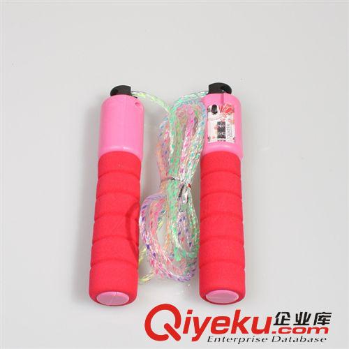 健身休閑用品區(qū) 跳繩批發(fā) 計數(shù) 學(xué)生跳繩 jf健身跳繩 高級EVA手柄