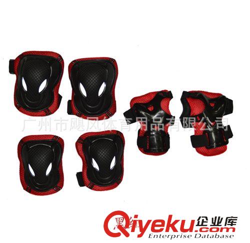專業直排溜冰鞋系列 牛頭護具溜冰鞋護具成人輪滑護具直排輪滑護具六件套原始圖片2