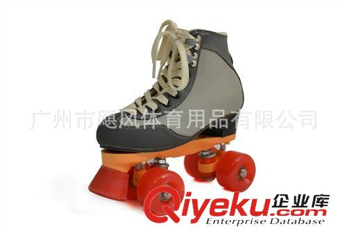 專業雙排溜冰鞋系列 低價批發超耐用超纖維溜冰場專用雙排溜冰鞋原始圖片3