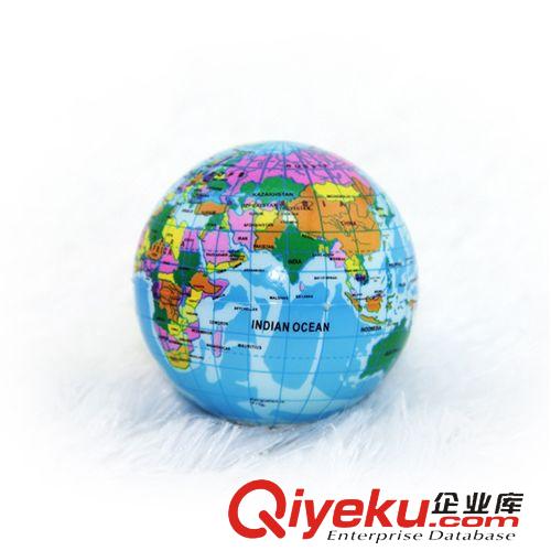 pu球|彈力球|發(fā)泄球 pu地圖球 【360度全彩印】12個彩盒裝世界地圖pu球 pu壓力球原始圖片2