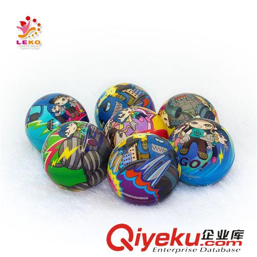 pu球|彈力球|發泄球 【360度pu全彩印】 7cm發泡壓力球 運動休閑玩具壓力球 pu壓力球原始圖片2