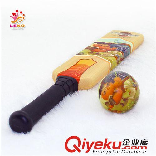 pu板球棒 【360度全彩印】板球拍 兒童pu板球拍 兒童pu板球拍套裝原始圖片2